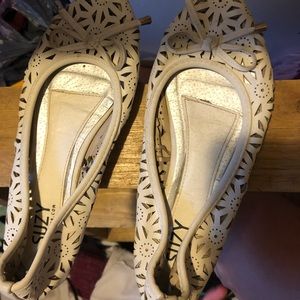 White pointed toe shoes for summer new